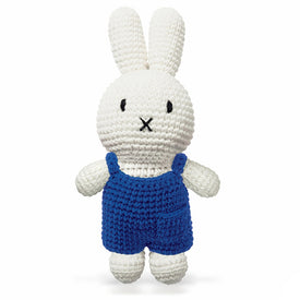 Miffy Blue Overalls Crochet Doll 